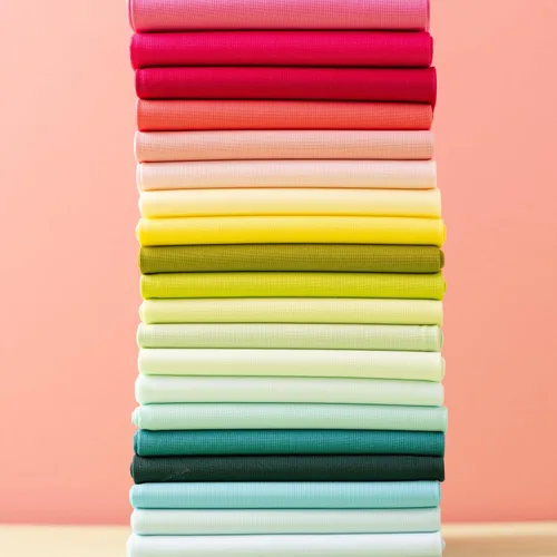 Miniatura 5 de True Fabrics Solids Radiance - Tela precortada (cuadrados de 5 pulgadas)