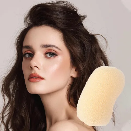 Miniatura 7 de Esponja para aumentar el volumen del cabello, almohadilla de esponja para el cabello con clip BB, práctica esponja para el cabello, fácil de usar