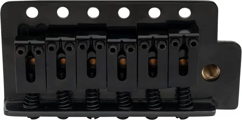 Miniatura 3 de Musiclily Pro - Puente de trémolo moderno de 2.067 in, bloque de latón macizo de 1.575 in, para guitarra eléctrica estilo Squier Strat, color negro