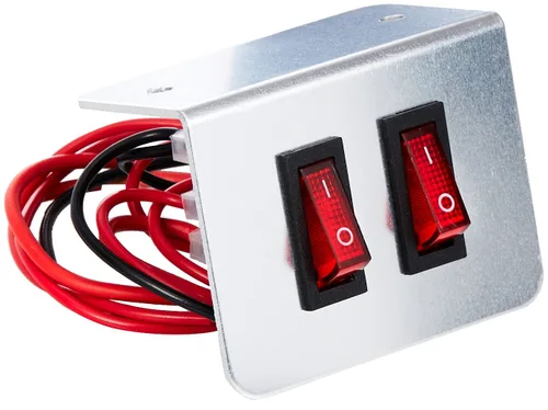 Miniatura 6 de Buyers Products 6391001 - Panel de interruptor iluminado, color plateado