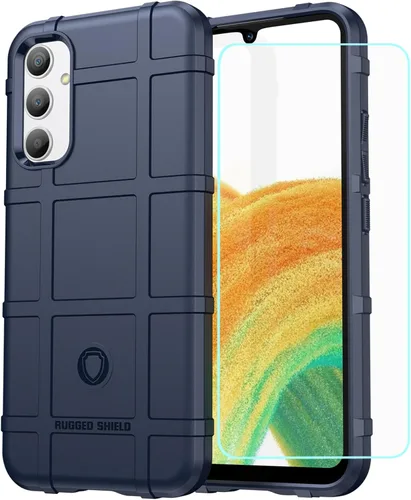 Miniatura 65 de Funda EUAGVQY para Samsung A70 Galaxy A70, Funda de Fibra de Carbono de TPU Blanda Antideslizante Duradera y Ligera, Funda Protectora para Samsung