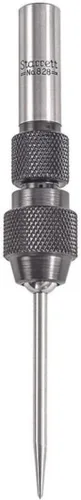 Starrett Wiggler o buscador central con accesorio de vástago puntiagudo, ideal para trabajar con precisión o localizar centros en maderas o metales,