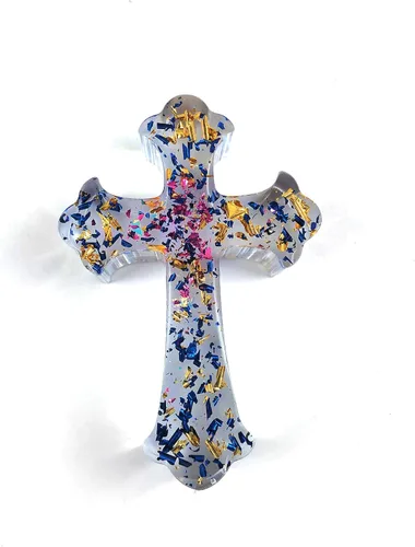 Miniatura 5 de Moldes cruzados de silicona para velas cruzadas, moldes de freshie de automóvil para cuentas aromáticas para freshies, moldes de resina epoxi
