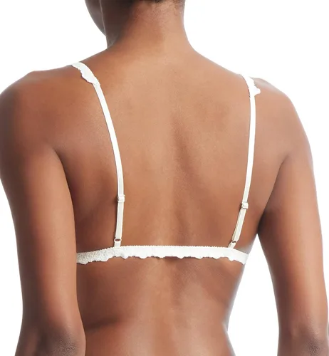 Miniatura 2 de hanky panky Bridal I DO Shimmer Lace Triangle Bralette (157491)