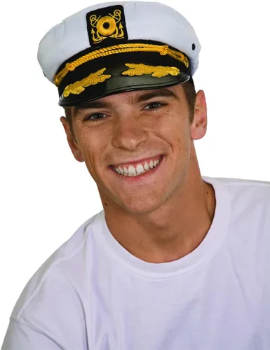 Miniatura 6 de Jacobson Hat Company sombrero de capitán de yate para hombres adultos