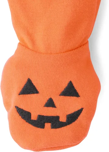Miniatura 3 de The Children's Place Pijama de calabaza de Halloween para bebé y niño, algodón