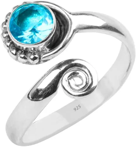 Miniatura 62 de Gemstone Stone Toe Ring 925 Sterling Silver Feet Body Jewellery Handame Toe Ring Gemstone Adjustable Toering For Girls Women Gift Jewellery