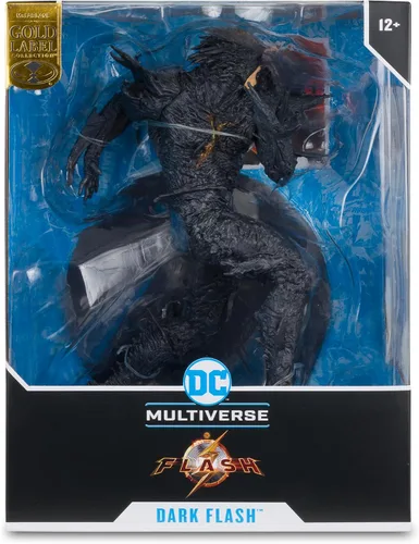 Miniatura 6 de McFarlane Toys - DC Multiverse Dark Flash (The Flash Movie) Estatua de 12 pulgadas