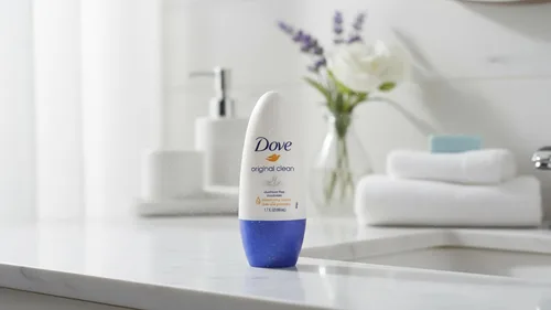 Miniatura 3 de Dove Original Clean Roll On Desodorante, sin aluminio, protección contra olores durante todo el día, paquete de 4, 1.7 onzas líquidas cada uno, 4