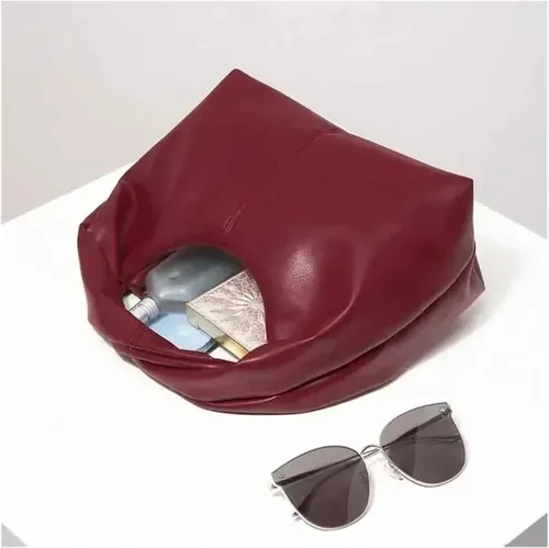 Miniatura 2 de Color sólido Top Embrague Bolso Elegante Twist Cuadrado Simple Versátil Viaje Bolso Mujer Diseñador Bolsos Señora Bolso Monederos