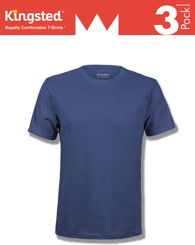 Miniatura 2 de Kingsted - Paquete de camisetas para hombre, cómodas, suaves, premium, ajuste clásico