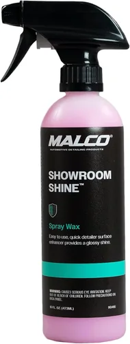 Malco Showroom Shine - Cera para autos en aerosol – Mejor cera para autos en aerosol para acabado profesional/Fácil de usar, detalle