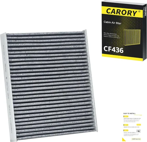 Miniatura 13 de Filtro de aire de cabina con carbón activado para Honda 2017-2025 CR-V, Civic 2016-2025, Fit 2009-2020, HR-V 2016-2025, Odyssey 2018-2025, Insight