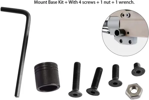Miniatura 2 de Kit adaptador de base de espárrago giratorio de desmontaje rápido