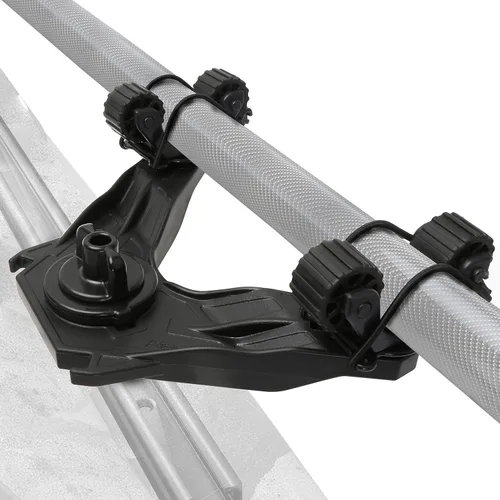 Miniatura 8 de Soporte de paleta de kayak, accesorios de kayak para pesca, accesorios de montaje en pista de kayak de doble cabeza, soporte de paleta compensada