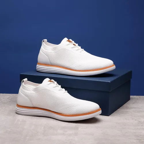 Miniatura 8 de Bruno Marc Zapatillas de malla para hombre Oxfords ligeras