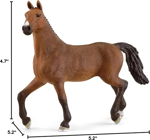 Miniatura 8 de Schleich Horse Club Horse Toy para niñas y niños a partir de 5 años, Oldenburg Mare, 4.8 pulgadas