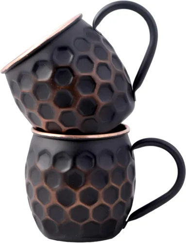 STAGLIFE Tazas de cobre puro de 16 onzas para beber regalos para él o ella, tazas de cobre genuino para el aniversario, tazas de cobre auténtico