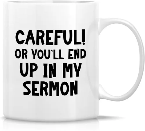 Miniatura 58 de Retreez Taza divertida – This Girl Runs on Coffee + Jesus - Tazas de café de cerámica de 11 onzas – Divertido, sarcasmo, sarcástico, motivacional