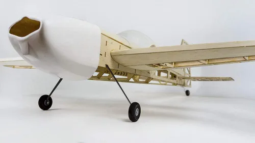 Miniatura 5 de Viloga Kit de avión modelo Extra330 para construir, 39 pulgadas, modelo de madera de balsa cortada con láser, avión modelo volador para adultos