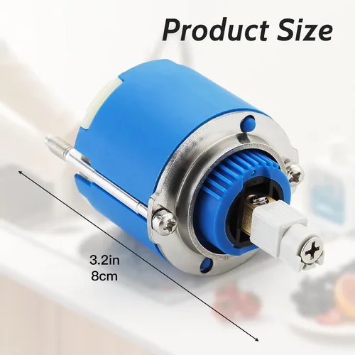 Miniatura 2 de Compatible con Grohe 46048000 Cartucho de repuesto de cartucho de grifo con válvula mezcladora de una sola mano Cartucho de cerámica