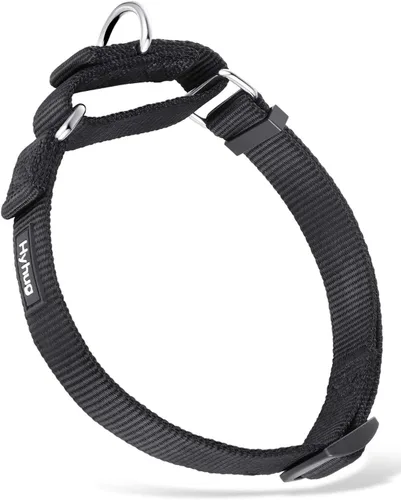 Miniatura 24 de Collar Hyhug Pets de nailon resistente, cómodo y seguro, para entrenamiento profesional, martingala, uso diario, para caminar, antiescape, para Azul