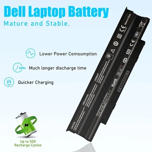 Miniatura 4 de SLE-TECH J1KND - Batería de repuesto para Dell Inspiron 13R 14R 15R 17R N3010 N4010 N4110 N5010 N7010 N5050 N5040 1540 4T7JN P20G 3750 3550 3420 M5