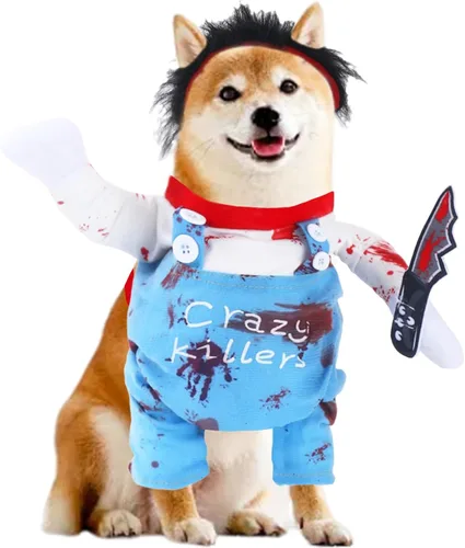 Miniatura 9 de Set de Vestido con Moño y Arnés con Correa para Perros Pequeños para Niñas, Ropa para Perros y Gatos Rosa Floral, Lindas Ropas para Cachorros, Ropa