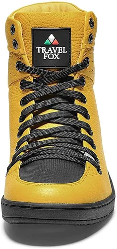 Miniatura 13 de TRAVEL FOX Unisex Clásico 900 Nappa Cuero Puntera Redonda con Cordones Altas Tops