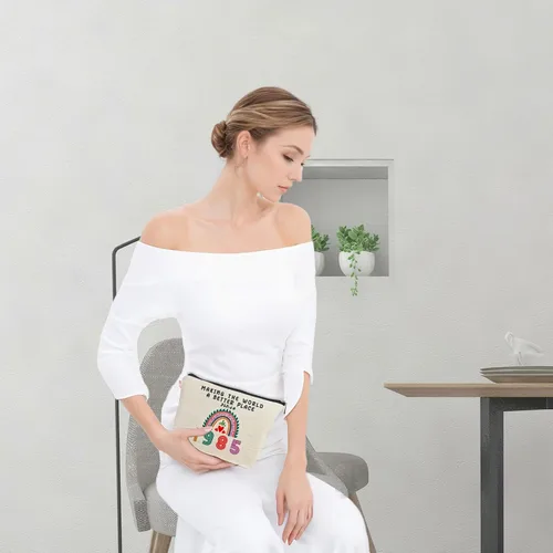 Miniatura 5 de ancpeany Regalos de cumpleaños número 41 para mujeres, ella, decoraciones de cumpleaños 41, bolsas de maquillaje, ideas de regalo para mamá, esposa