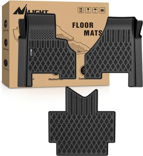 Miniatura 12 de Nilight Alfombrillas TPE para Volvo VNL 300 430 630 670 730 780 2004-2018 Volvo VT modelos 2006-2010 para todo tipo de clima, ajuste personalizado