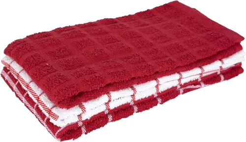Miniatura 29 de Ritz Juego de paños de cocina a cuadros: altamente absorbente y súper suave - 100% algodón, paños de limpieza de cocina duraderos para limpiar mesas