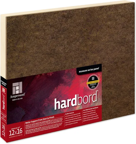 Miniatura 33 de Ampersand Art Supply Panel de Pintura de Madera Dura: Serie Museum Hardbord, 11" x 14", Perfil Plano de 1/8 Pulgada Perfil plano de 1/8 pulgadas