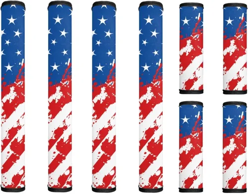 Miniatura 39 de America250 Refrigerator Door Handle Covers Set of 8 Fridge Oven Dishwasher Kitchen Appliance Protector for 250 Years of American Independence Get