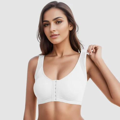 Miniatura 3 de Breast Underwire Lace Bralette Bralette for Women Pack Nude Bra with Clear Straps Ofertas De De AñO White Strap Top La