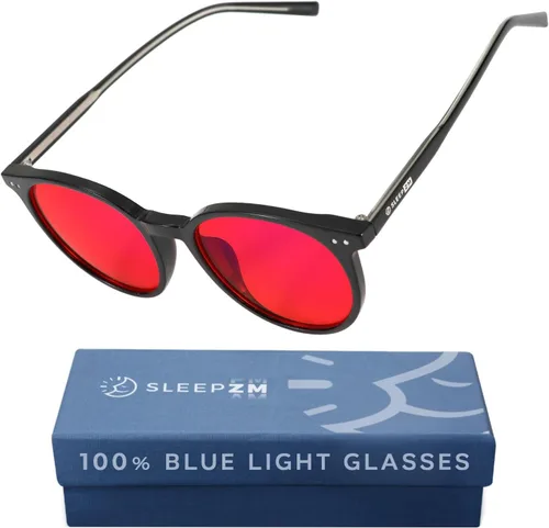 Miniatura 41 de Sleep ZM Blue Light Blocking & Light Sensitivity Glasses - 8 Lens Types for Comfort, Relaxation, Sleep & Relief