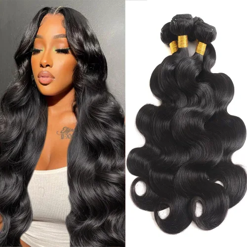 Miniatura 8 de 12A Brazilian Deep Wave Human Hair Bundles 14 16 18Inch 100% Unprocessed Brazilian Virgin Human Hair Weave 3Bundles Deep Wave Curly Hair Extensions