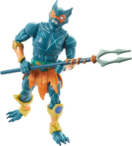 Masters of the Universe Masterverse Collection, Mer-Man, figuras de batalla Motu de 7 pulgadas para contar historias y exhibición, regalo para niños