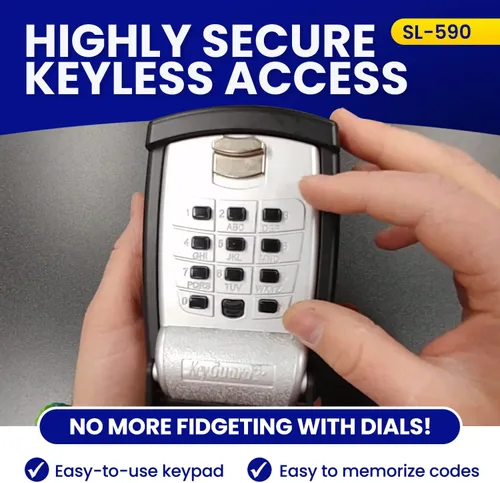 Miniatura 6 de Caja de seguridad con botones KeyGuard, SL-590