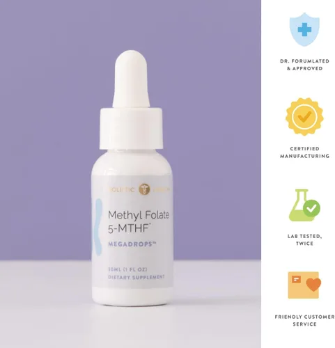 Miniatura 5 de Folato de metilo 5-MTHF Mega Drops 28ML (0.95 onzas líquidas)
