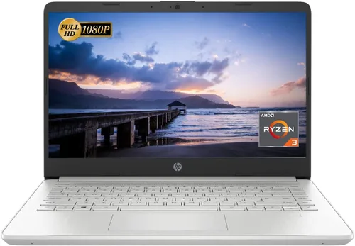 HP Computadora portátil de 14 pulgadas, pantalla FHD de 14 pulgadas, procesador AMD Ryzen 3 3250U, RAM DDR4 de 16 GB, SSD PCIe de 512 GB, USB tipo
