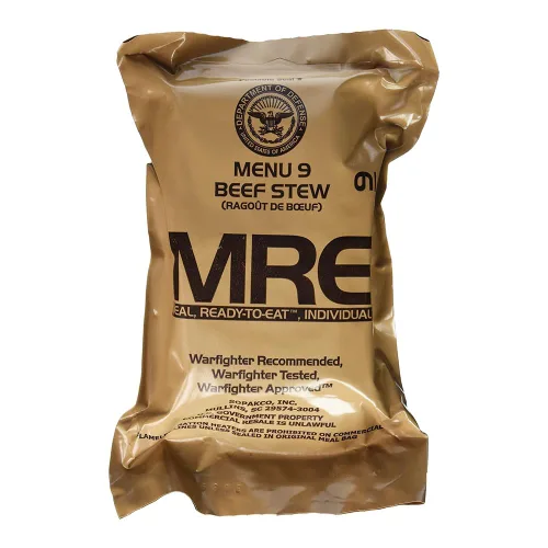 Miniatura 24 de MRE ricos en nutrientes – Comidas portátiles de supervivencia alimentaria – Larga vida útil lista para comer raciones de alimentos de emergencia
