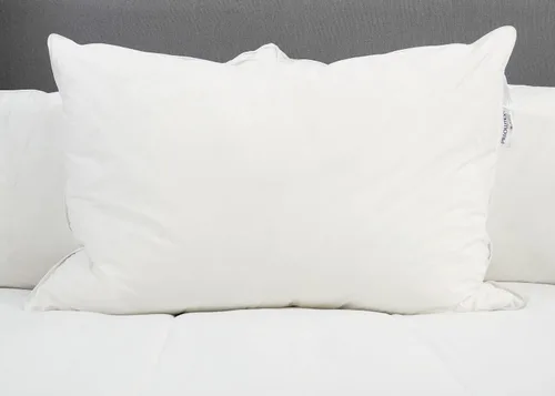 Miniatura 3 de Almohada Lyocell con núcleo de plumón y plumas, tamaño estándar, firmeza media, perfecta para personas que duermen de espalda y de lado