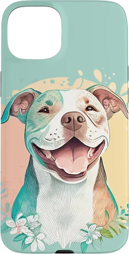 Miniatura 9 de Pit Bull - Carcasa para iPhone 17, diseño artístico de Pitbull para mujer