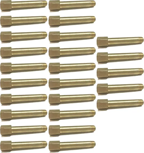 Miniatura 3 de Latón 1/8" largo extensión adaptador, 3.0 in largo, D.O.T. aprobado (cantidad 01)