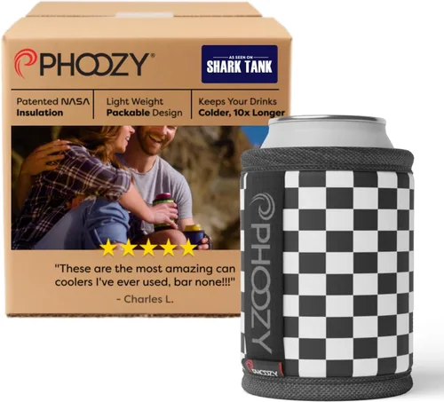 Miniatura 17 de PHOOZY Enfriador de latas aislado para latas delgadas de 12 oz - El aislamiento patentado de la NASA mantiene las bebidas frías 10 veces más tiempo