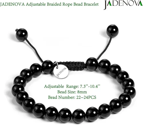 Miniatura 3 de JADENOVA - Brazalete de piedras de yoga para parejas