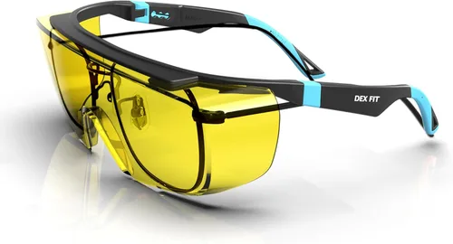 Miniatura 15 de DEX FIT SG210 OTG │ Gafas de seguridad; protección ocular Z87, ajustables, resistentes a la niebla y a los arañazos 3X (Rojo N)