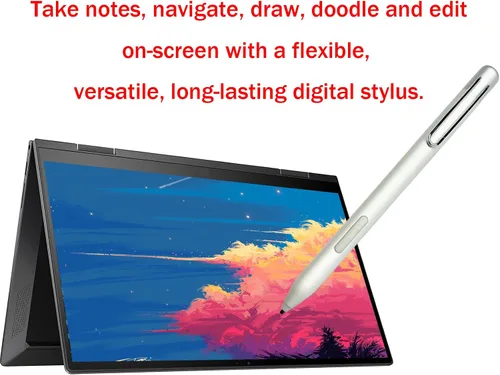 Miniatura 5 de Lápiz digital compatible con portátiles HP Pavilion x360 Spectre x360 2 en 1, lápiz digital para portátiles HP Envy x360 2 en 1, compatible con MPP