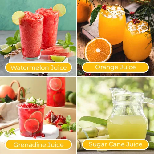 Miniatura 8 de Extractor de jugo de fruta fresca, exprimidor manual 2026 con agarre ergonómico, exprimidor de limón resistente de aleación de aluminio para limón